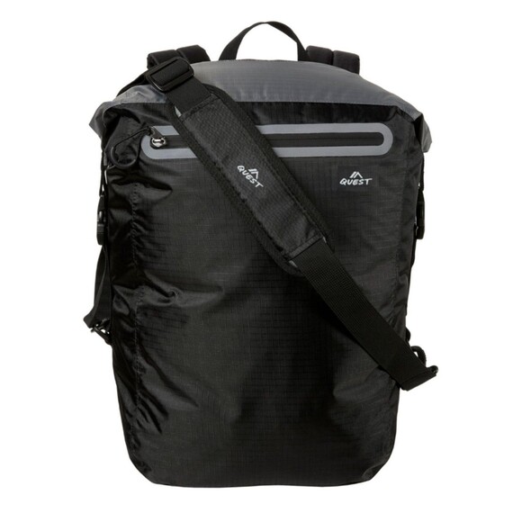 Quest Water Resistant Backpack 30L Black Gray - Picture 1 of 7
